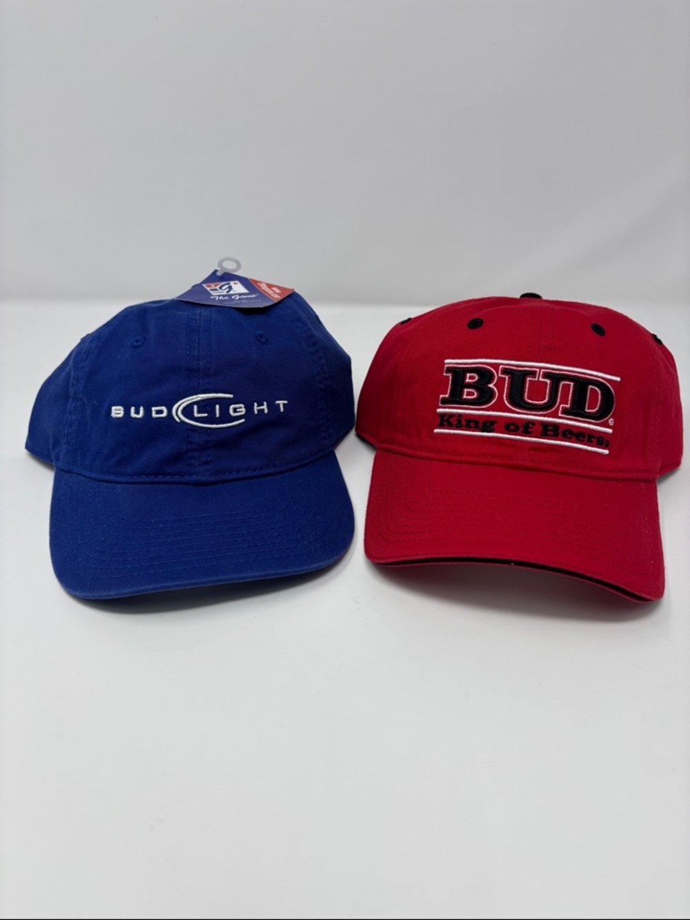 The Game Red and Black Baseball Cap - Logo Interior Tag